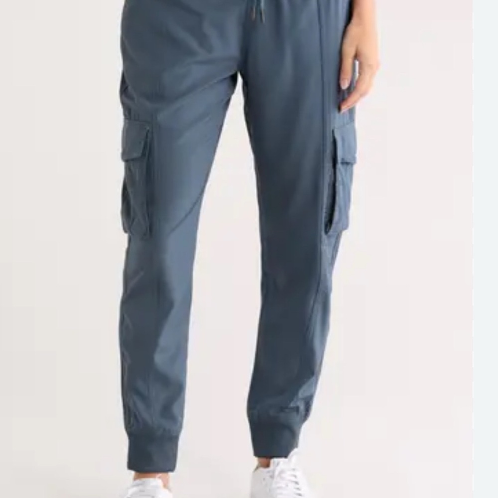Women's KYODAN Blue Cargo Joggers